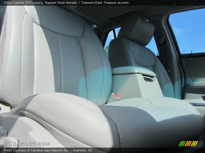 Radiant Silver Metallic / Titanium/Dark Titanium Accents 2011 Cadillac DTS Luxury