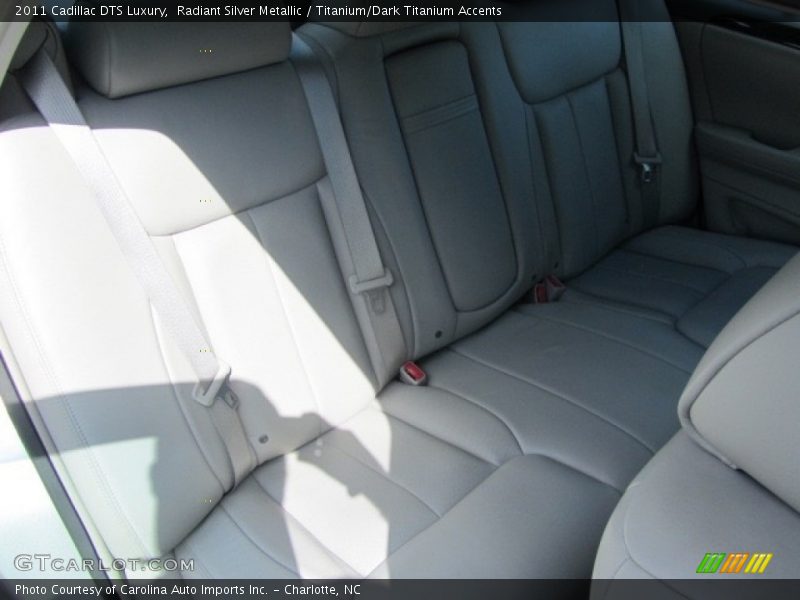 Radiant Silver Metallic / Titanium/Dark Titanium Accents 2011 Cadillac DTS Luxury
