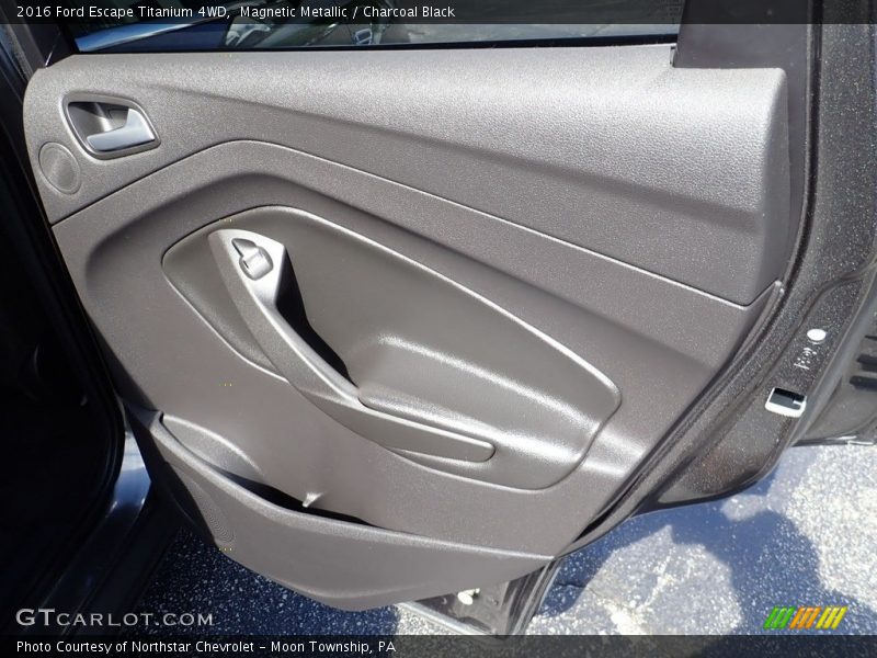 Magnetic Metallic / Charcoal Black 2016 Ford Escape Titanium 4WD