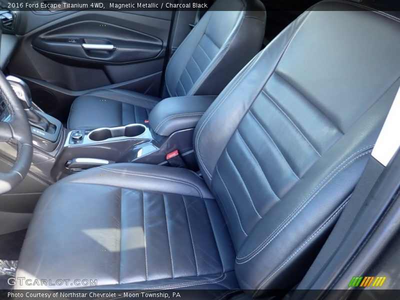 Magnetic Metallic / Charcoal Black 2016 Ford Escape Titanium 4WD