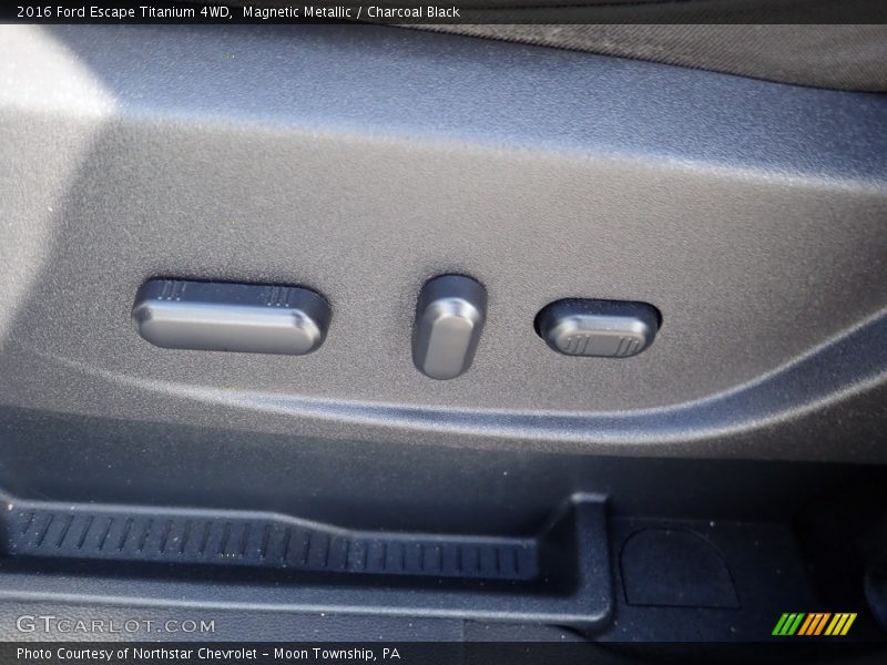 Magnetic Metallic / Charcoal Black 2016 Ford Escape Titanium 4WD