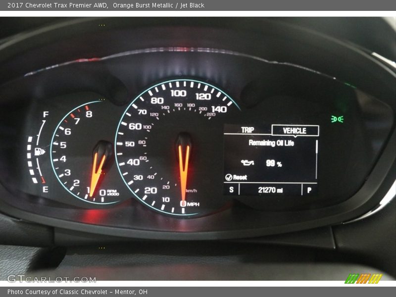  2017 Trax Premier AWD Premier AWD Gauges