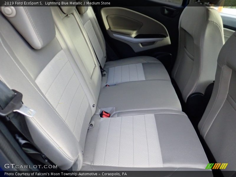Lightning Blue Metallic / Medium Stone 2019 Ford EcoSport S