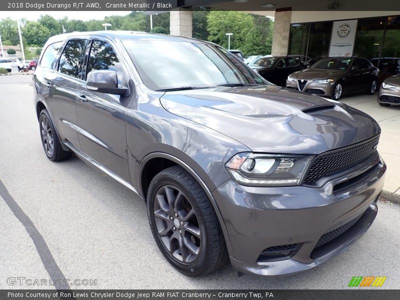 Granite Metallic / Black 2018 Dodge Durango R/T AWD