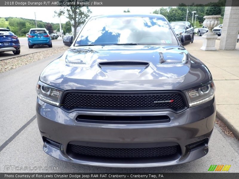 Granite Metallic / Black 2018 Dodge Durango R/T AWD