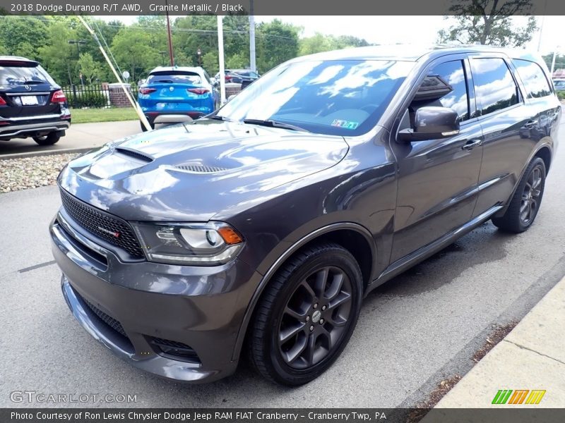 Granite Metallic / Black 2018 Dodge Durango R/T AWD
