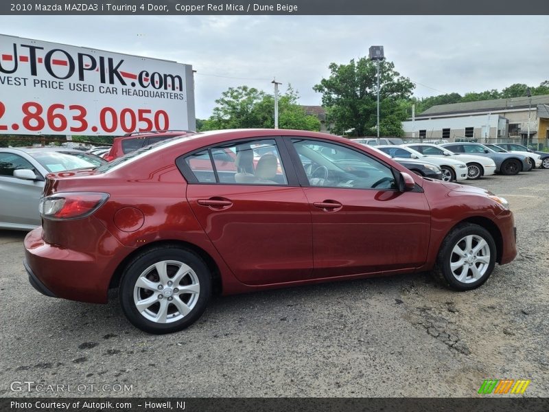 Copper Red Mica / Dune Beige 2010 Mazda MAZDA3 i Touring 4 Door