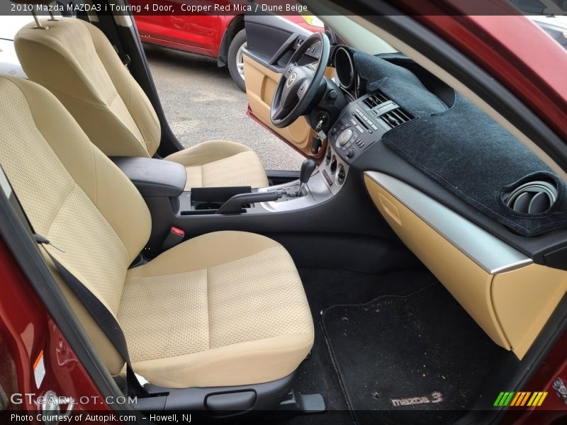 Copper Red Mica / Dune Beige 2010 Mazda MAZDA3 i Touring 4 Door