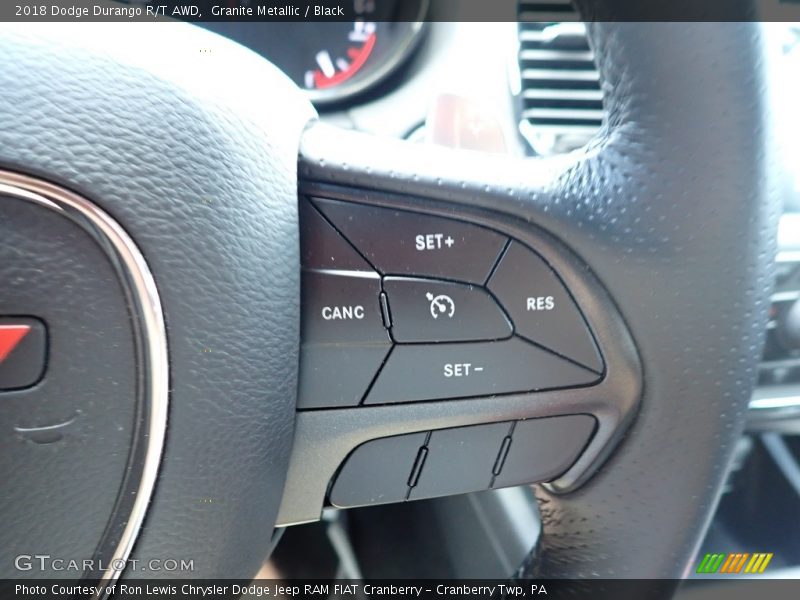 Granite Metallic / Black 2018 Dodge Durango R/T AWD