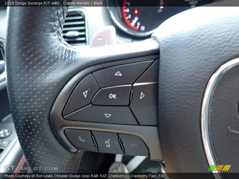 Granite Metallic / Black 2018 Dodge Durango R/T AWD