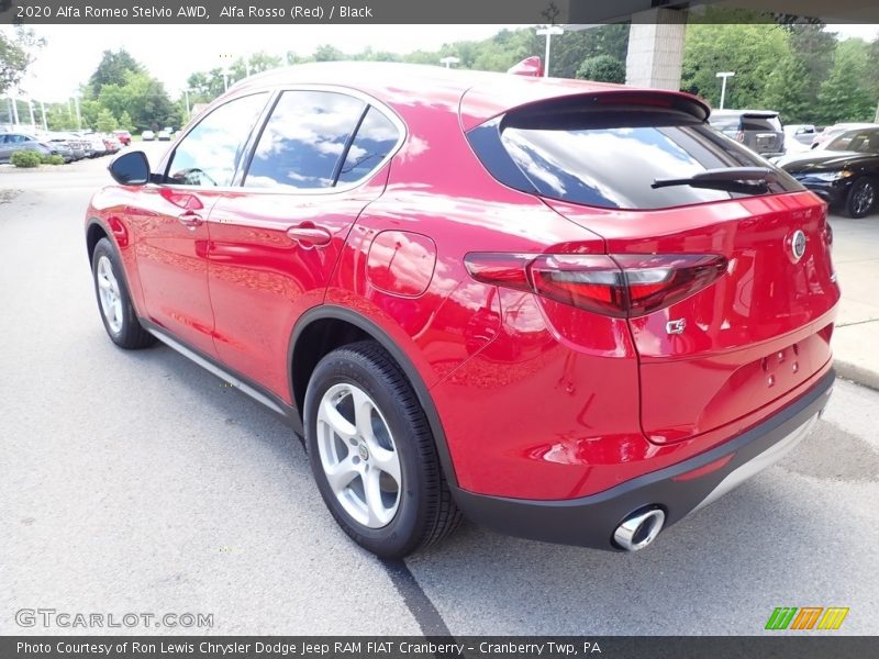 Alfa Rosso (Red) / Black 2020 Alfa Romeo Stelvio AWD