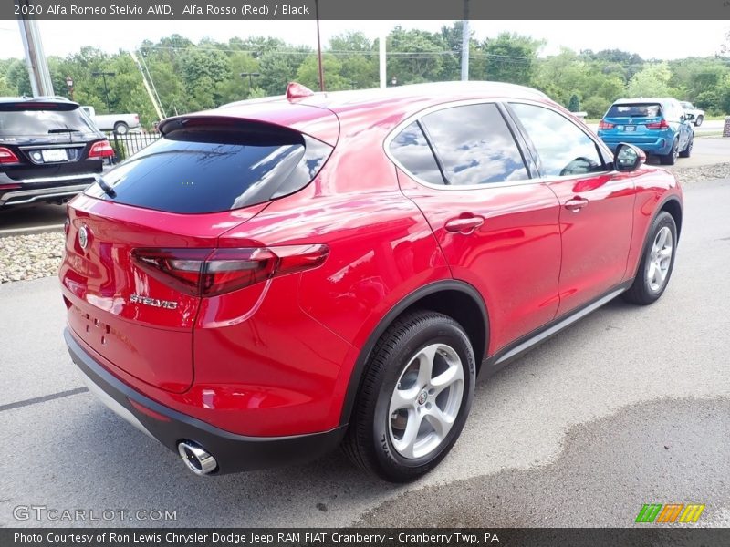 Alfa Rosso (Red) / Black 2020 Alfa Romeo Stelvio AWD