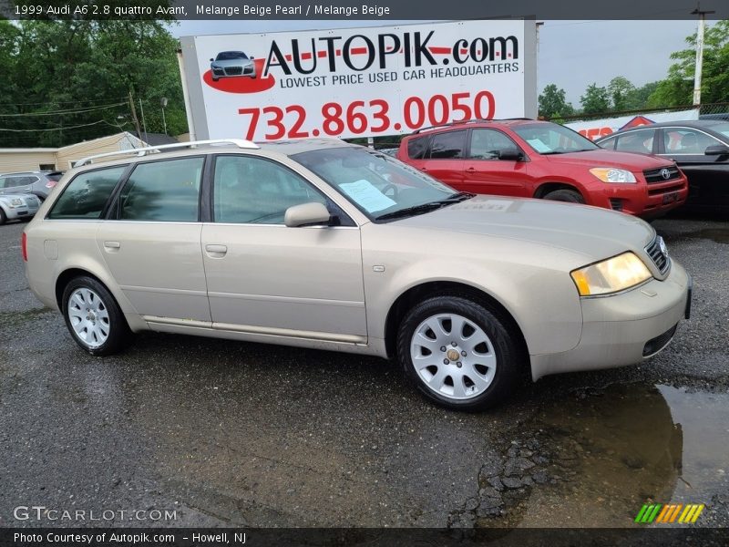 Melange Beige Pearl / Melange Beige 1999 Audi A6 2.8 quattro Avant
