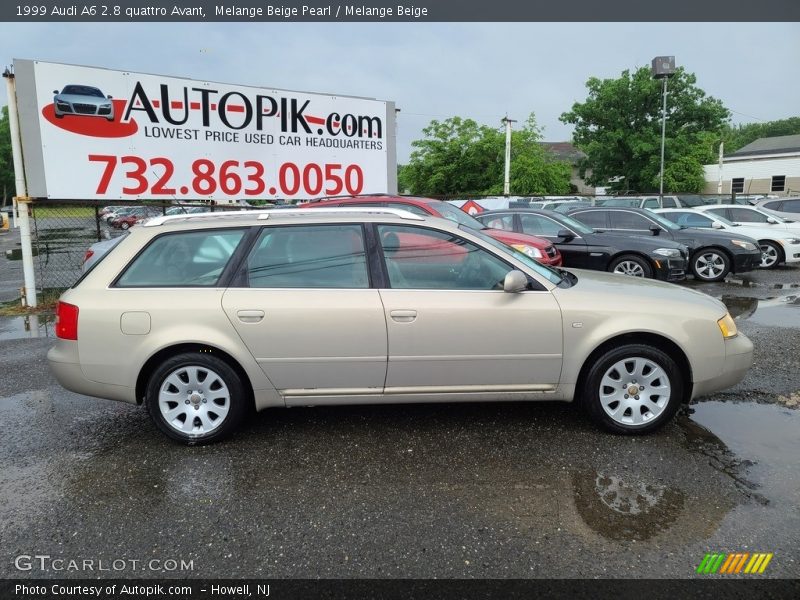 Melange Beige Pearl / Melange Beige 1999 Audi A6 2.8 quattro Avant