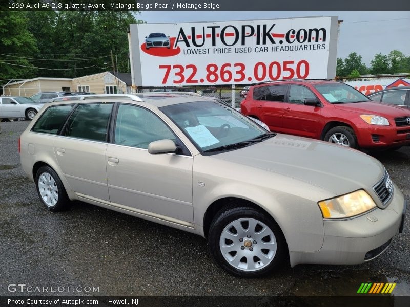 Melange Beige Pearl / Melange Beige 1999 Audi A6 2.8 quattro Avant