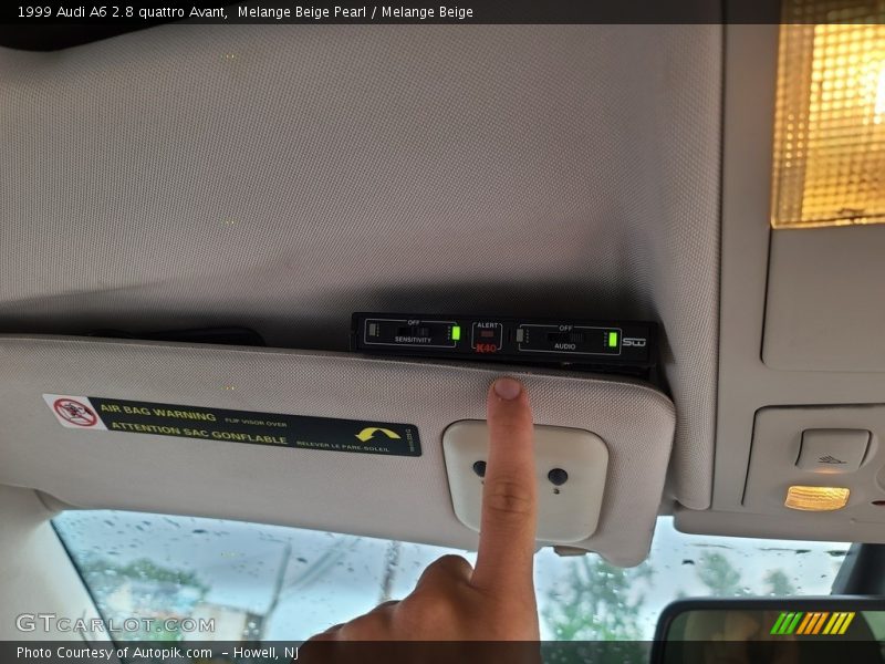 Melange Beige Pearl / Melange Beige 1999 Audi A6 2.8 quattro Avant