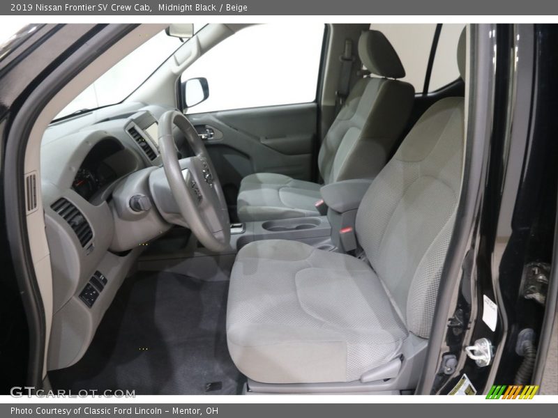 Midnight Black / Beige 2019 Nissan Frontier SV Crew Cab
