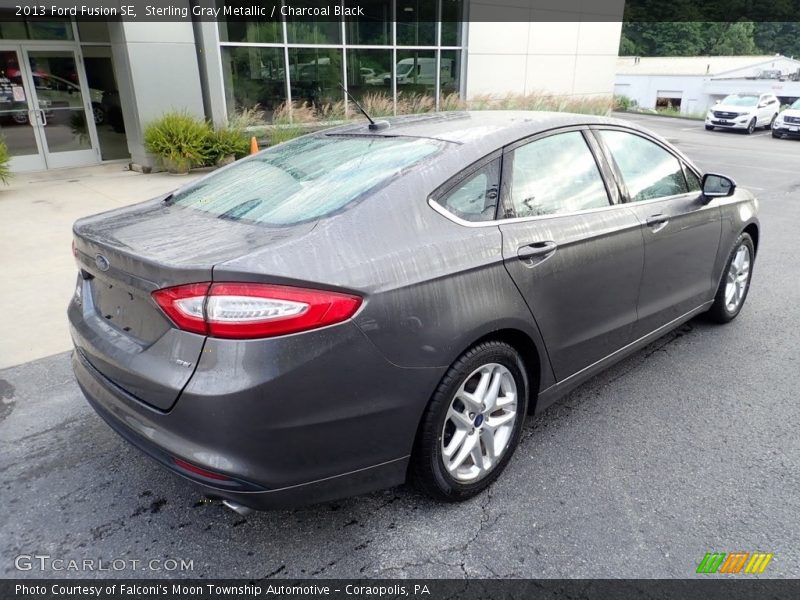 Sterling Gray Metallic / Charcoal Black 2013 Ford Fusion SE