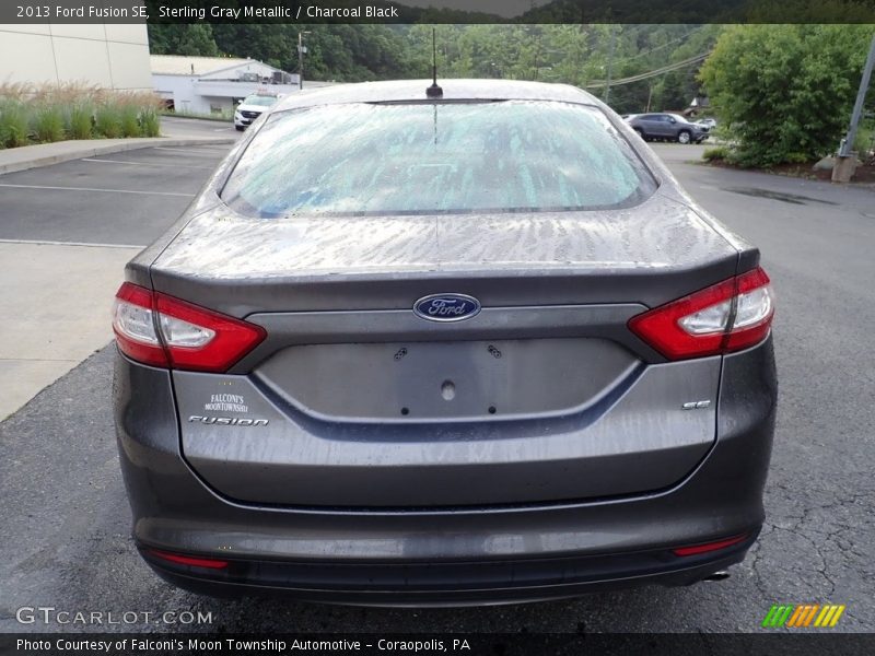 Sterling Gray Metallic / Charcoal Black 2013 Ford Fusion SE
