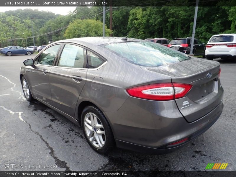 Sterling Gray Metallic / Charcoal Black 2013 Ford Fusion SE