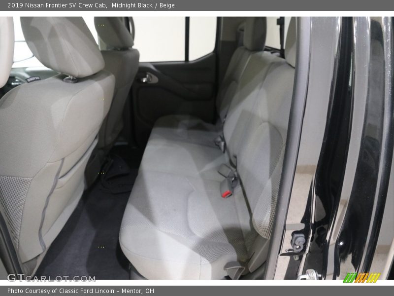 Midnight Black / Beige 2019 Nissan Frontier SV Crew Cab