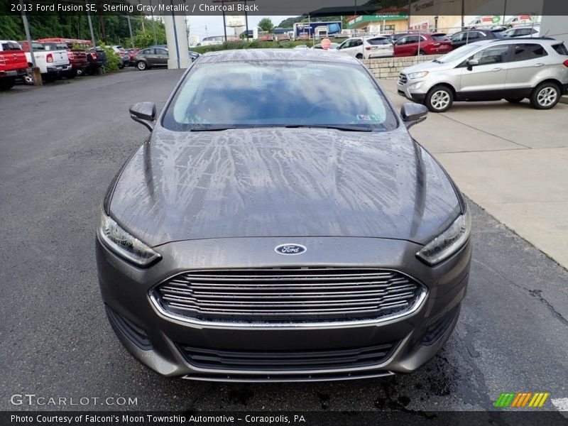 Sterling Gray Metallic / Charcoal Black 2013 Ford Fusion SE