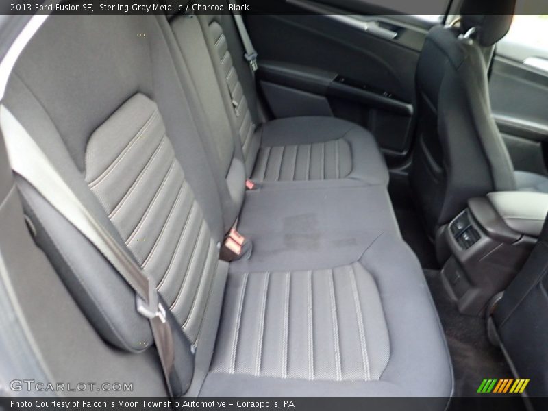 Sterling Gray Metallic / Charcoal Black 2013 Ford Fusion SE