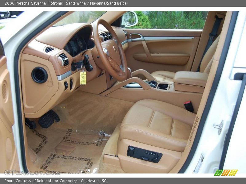 Sand White / Havanna/Sand Beige 2006 Porsche Cayenne Tiptronic