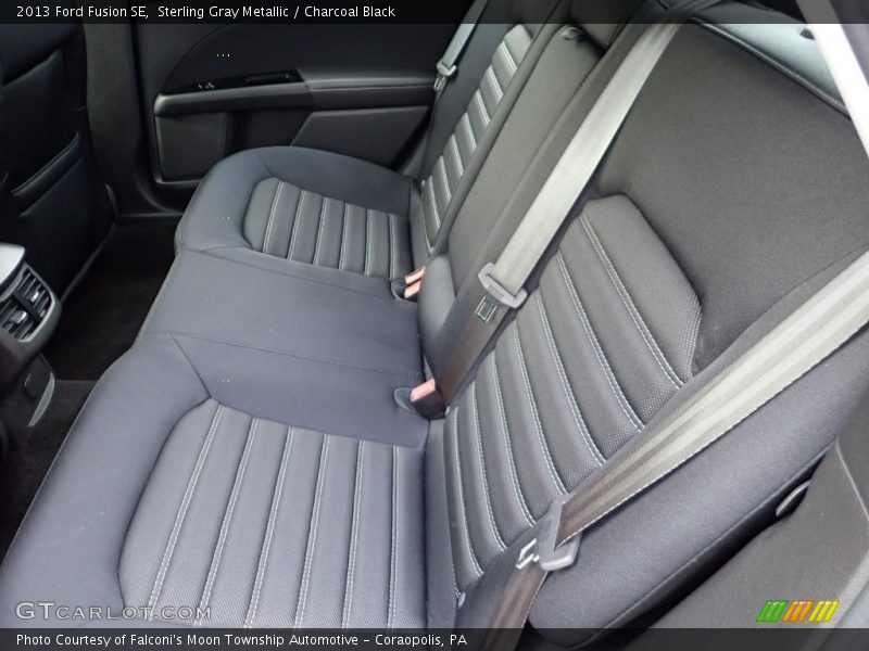 Sterling Gray Metallic / Charcoal Black 2013 Ford Fusion SE