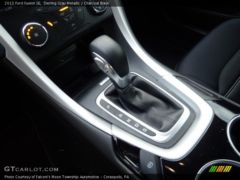 Sterling Gray Metallic / Charcoal Black 2013 Ford Fusion SE