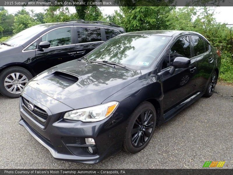 Dark Gray Metallic / Carbon Black 2015 Subaru WRX Premium