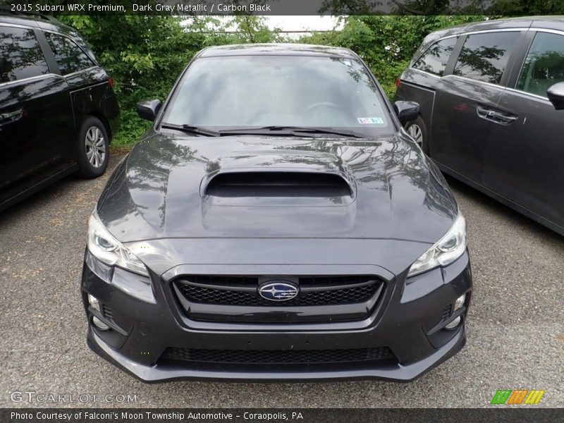 Dark Gray Metallic / Carbon Black 2015 Subaru WRX Premium