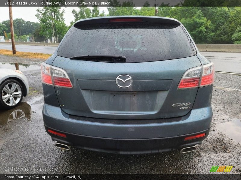 Dolphin Gray Mica / Black 2012 Mazda CX-9 Touring AWD