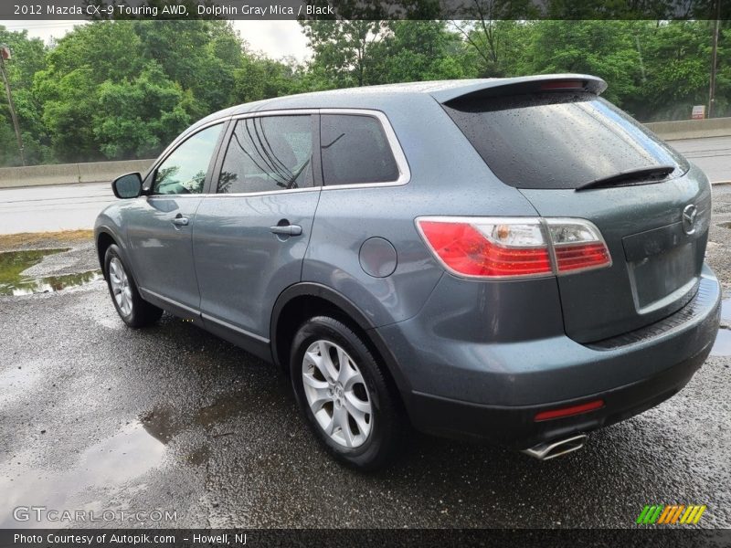 Dolphin Gray Mica / Black 2012 Mazda CX-9 Touring AWD