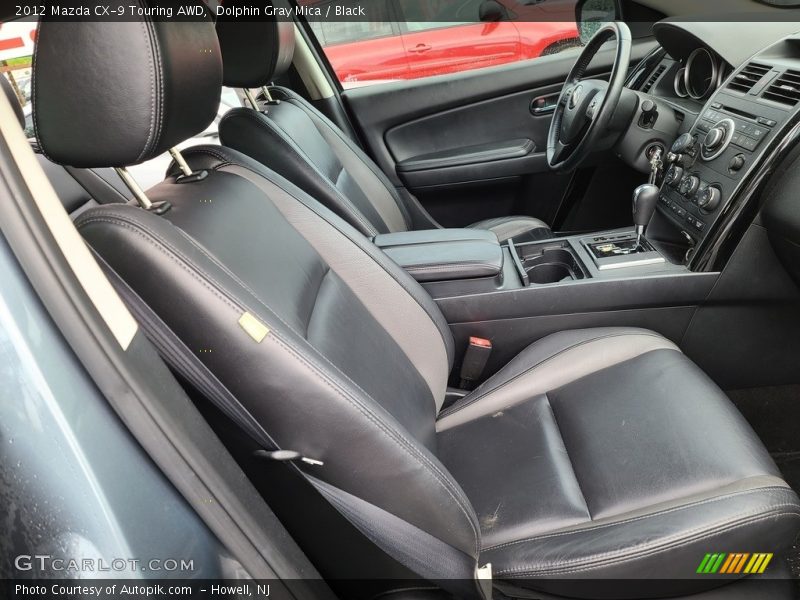 Dolphin Gray Mica / Black 2012 Mazda CX-9 Touring AWD