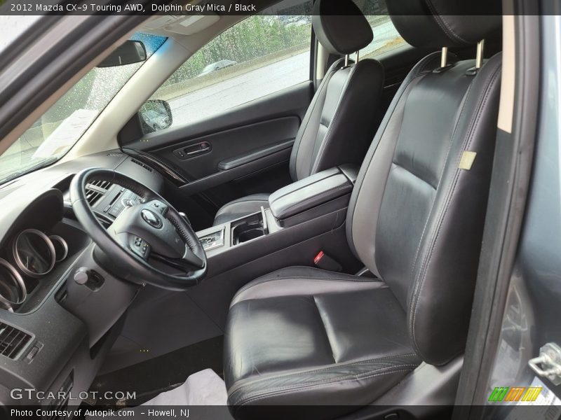 Dolphin Gray Mica / Black 2012 Mazda CX-9 Touring AWD