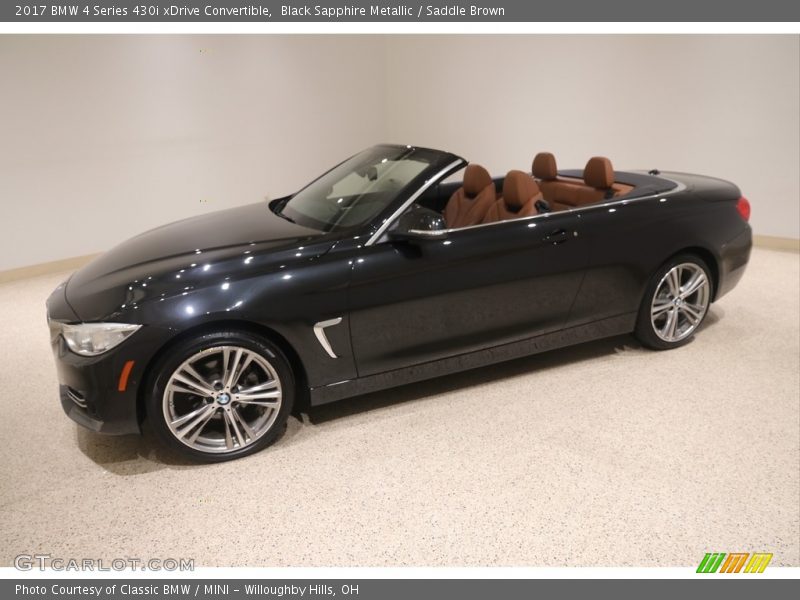  2017 4 Series 430i xDrive Convertible Black Sapphire Metallic