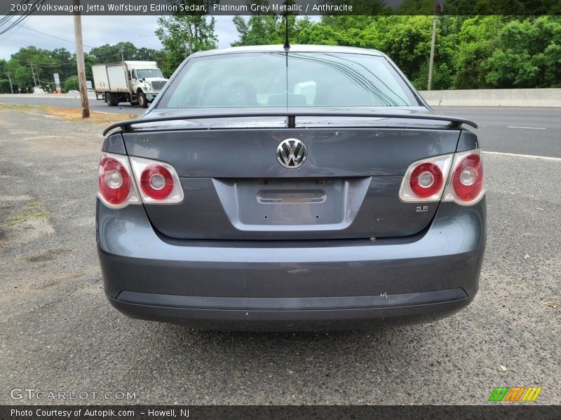Platinum Grey Metallic / Anthracite 2007 Volkswagen Jetta Wolfsburg Edition Sedan