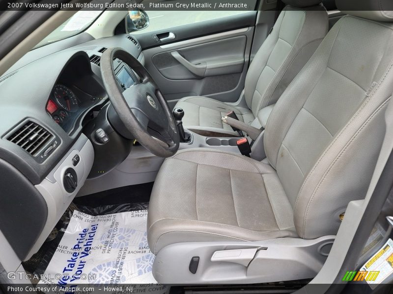 Platinum Grey Metallic / Anthracite 2007 Volkswagen Jetta Wolfsburg Edition Sedan