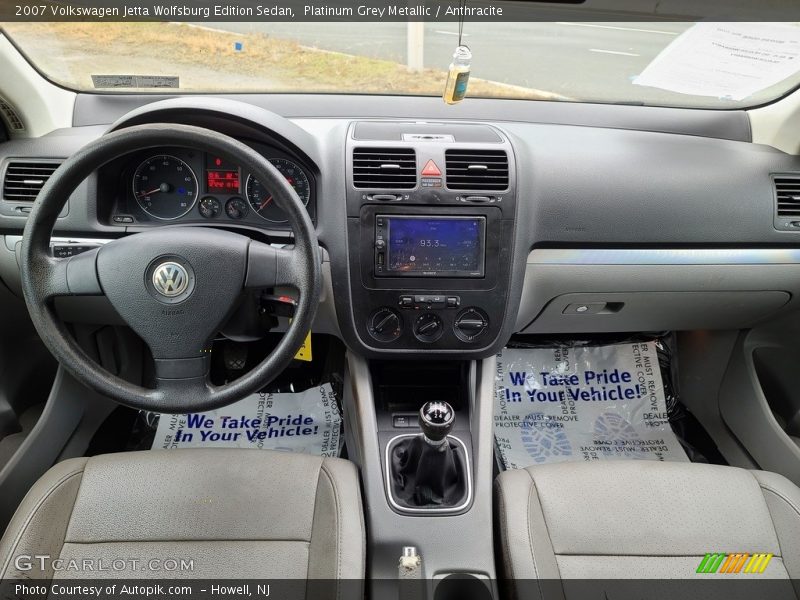 Platinum Grey Metallic / Anthracite 2007 Volkswagen Jetta Wolfsburg Edition Sedan