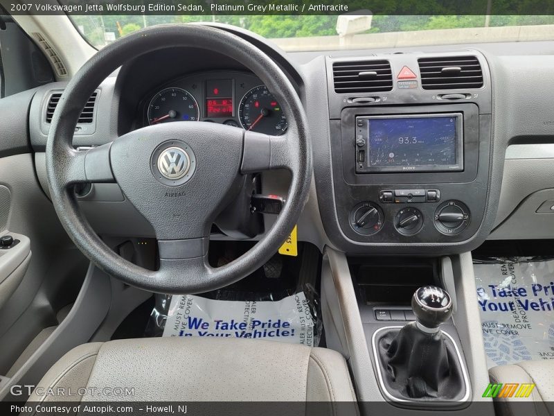 Platinum Grey Metallic / Anthracite 2007 Volkswagen Jetta Wolfsburg Edition Sedan