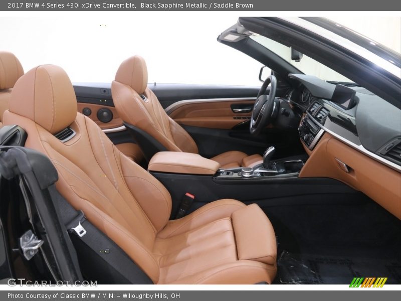 Front Seat of 2017 4 Series 430i xDrive Convertible
