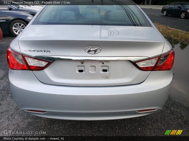 Radiant Silver / Gray 2012 Hyundai Sonata GLS