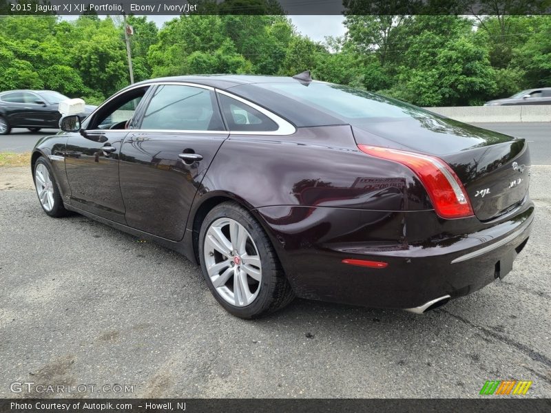 Ebony / Ivory/Jet 2015 Jaguar XJ XJL Portfolio