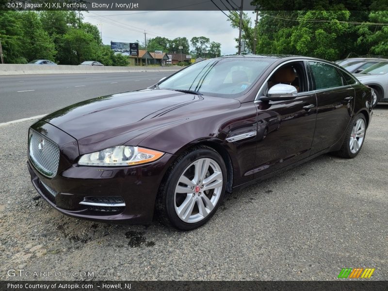 Ebony / Ivory/Jet 2015 Jaguar XJ XJL Portfolio