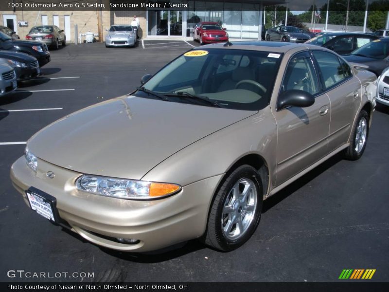 Sandstone Metallic / Neutral 2003 Oldsmobile Alero GLS Sedan