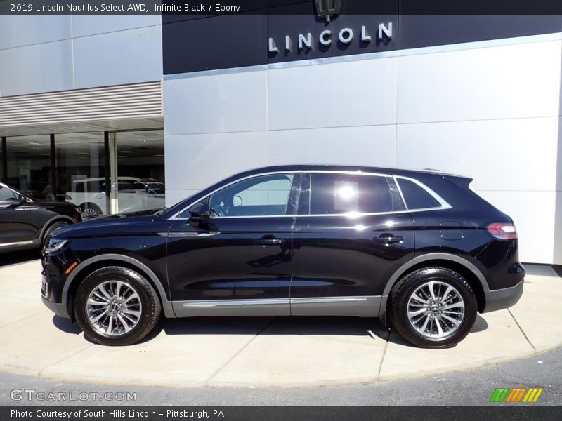  2019 Nautilus Select AWD Infinite Black