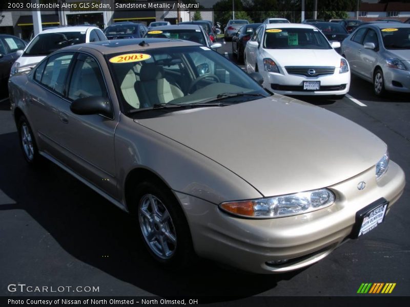 Sandstone Metallic / Neutral 2003 Oldsmobile Alero GLS Sedan
