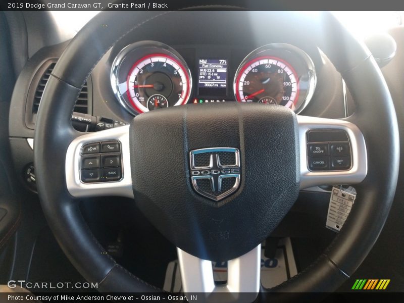Granite Pearl / Black 2019 Dodge Grand Caravan GT