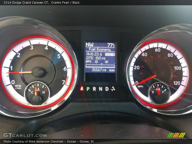 Granite Pearl / Black 2019 Dodge Grand Caravan GT